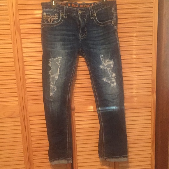 Rock Revival Size 36 Straight Jeans